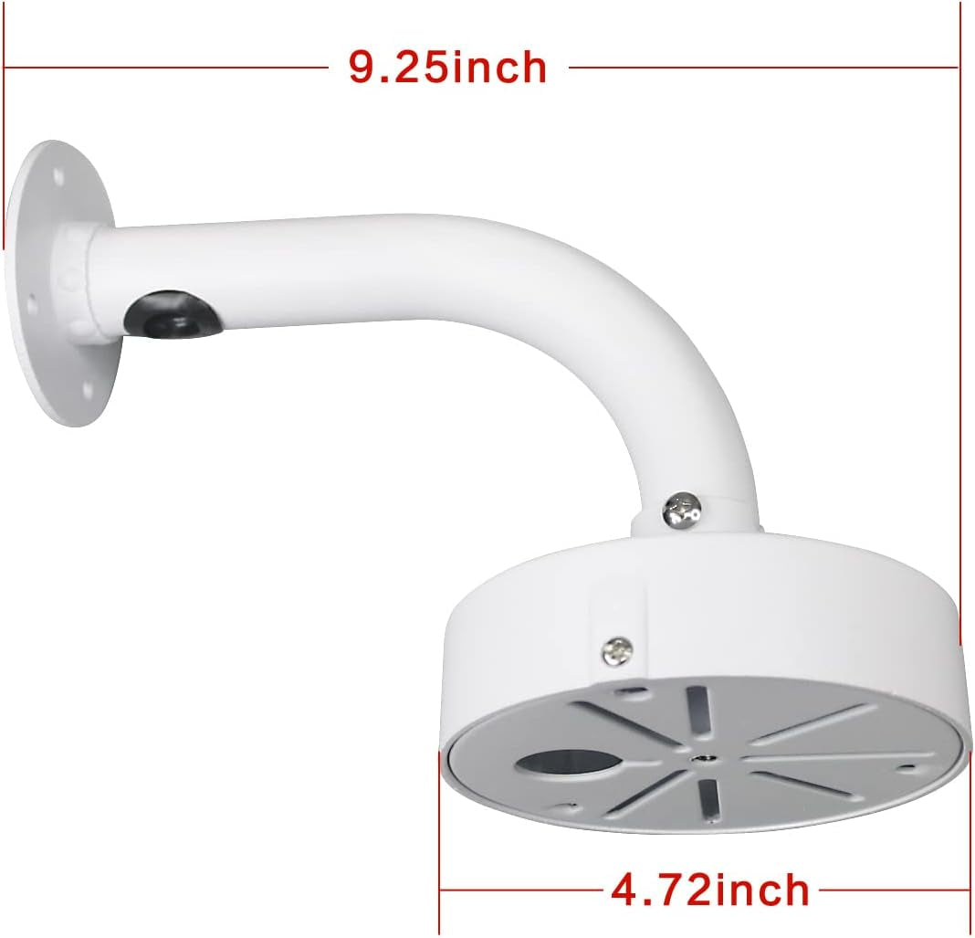 Security Camera Mount Bracket, Dome Camera Mount Universal Camera Wall Mounting Bracket/Ip Camera for CCTV Security Camera, L Type