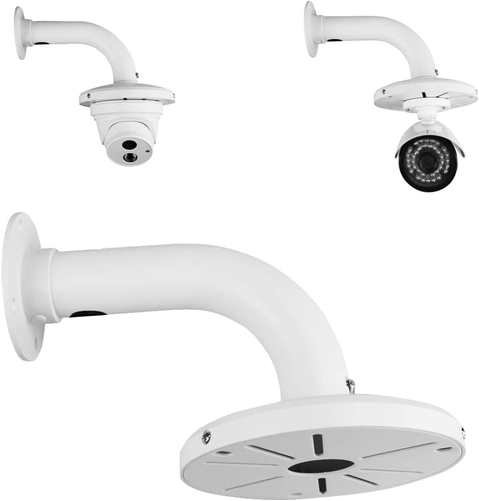 Security Camera Mount Bracket, Dome Camera Mount Universal Camera Wall Mounting Bracket for CCTV Security Camera/Ip Camera