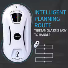 Robot Nettoyeur de Vitres Électrique Ultra-Fin – Télécommande, Câble 5m, 110-240V