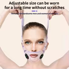 Appareil Massage Facial EMS en V – 5 Modes, 19 Niveaux, Anti-Double Menton