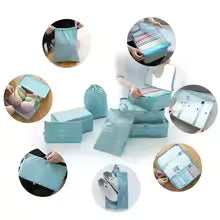 Set d'Organisateurs de Valise 7 Pièces | Cubes d'Emballage Voyage
