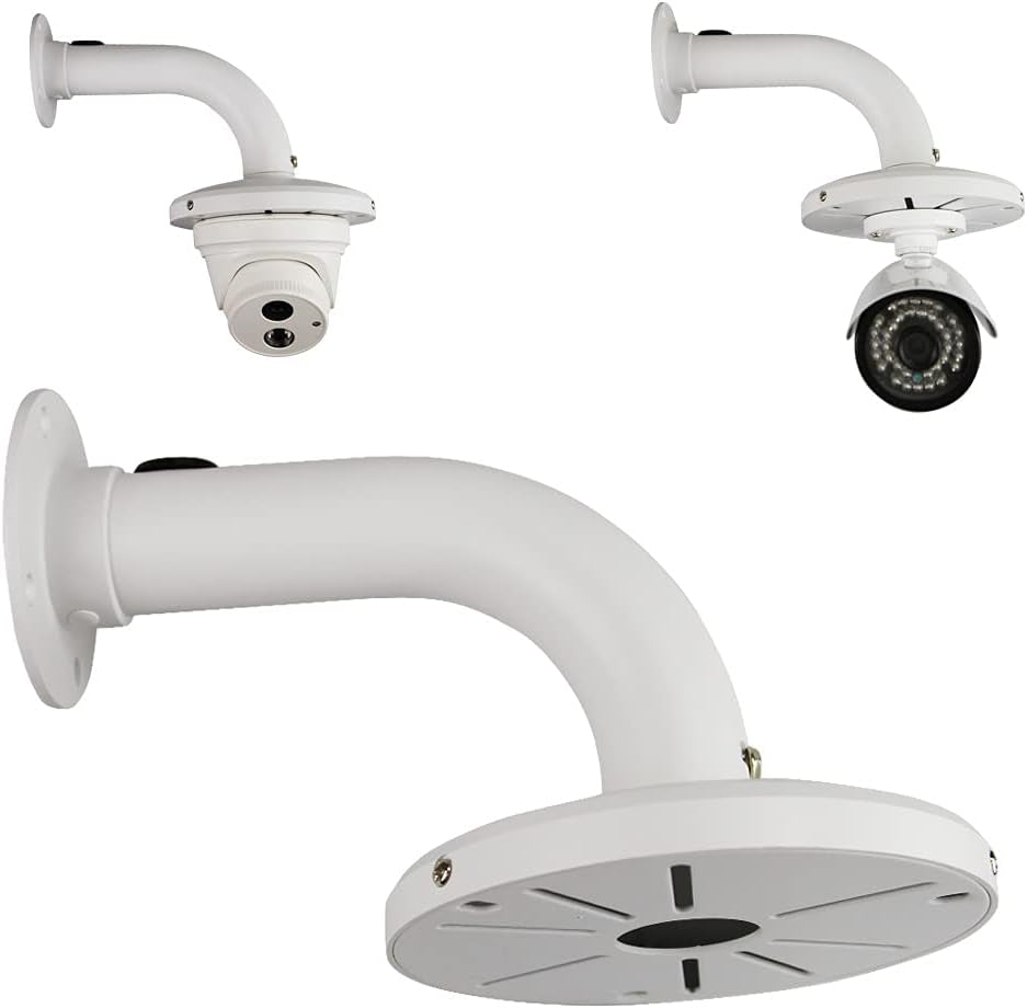 Security Camera Mount Bracket, Dome Camera Mount Universal Camera Wall Mounting Bracket for CCTV Security Camera/Ip Camera