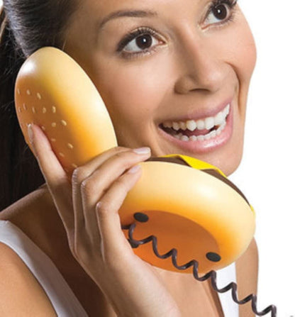Hamburger Cheeseburger Burger Phone Telephone in Juno(Telephone)