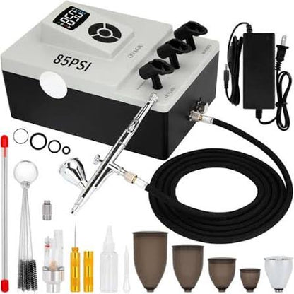 Machine Aérographe & Oxygène Visage – Soin, Maquillage, Nail Art & Tatouage