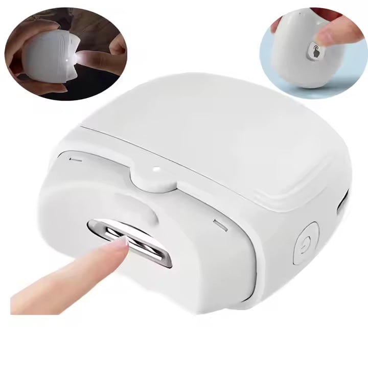 Taille-Ongles Électrique Professionnel – Coupe Précise Manucure & Pédicure